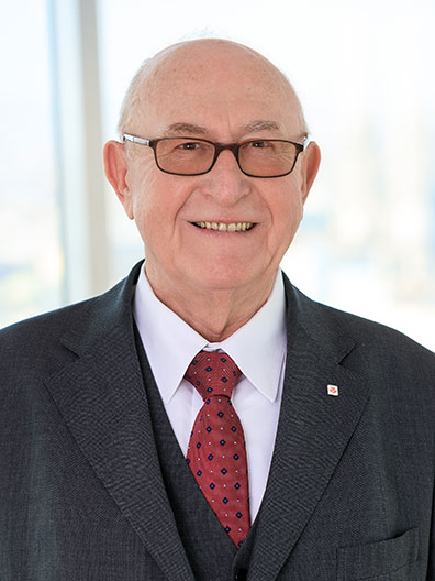 Komm.-Rat Dr. Günter Geyer, Vorsitzender des Aufsichtsrats (Porträt, © Ludwig Schedl)