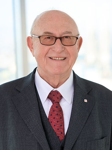 Komm.-Rat Dr. Günter Geyer (Vorsitzender) (Porträt) Komm.-Rat Dr. Günter Geyer (Vorsitzender) (Porträt)